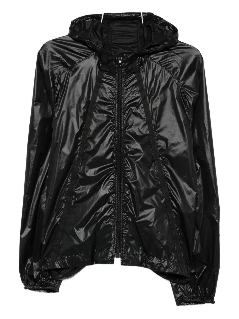 J.LAL hooded panelled jacket | Black | Image 1