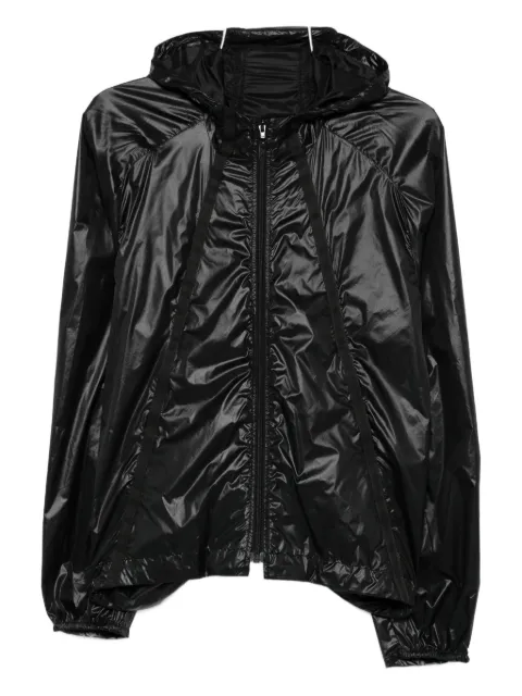 J.LAL hooded panelled jacket
