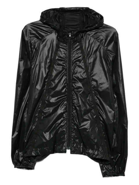 J.LAL hooded panelled jacket