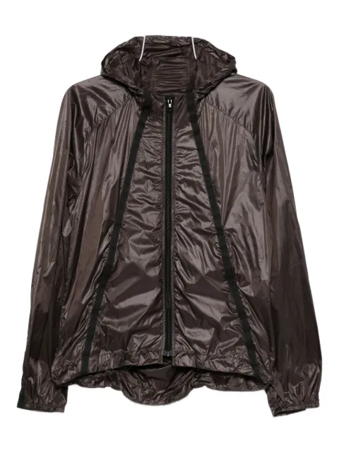 J.LAL hooded panelled jacket