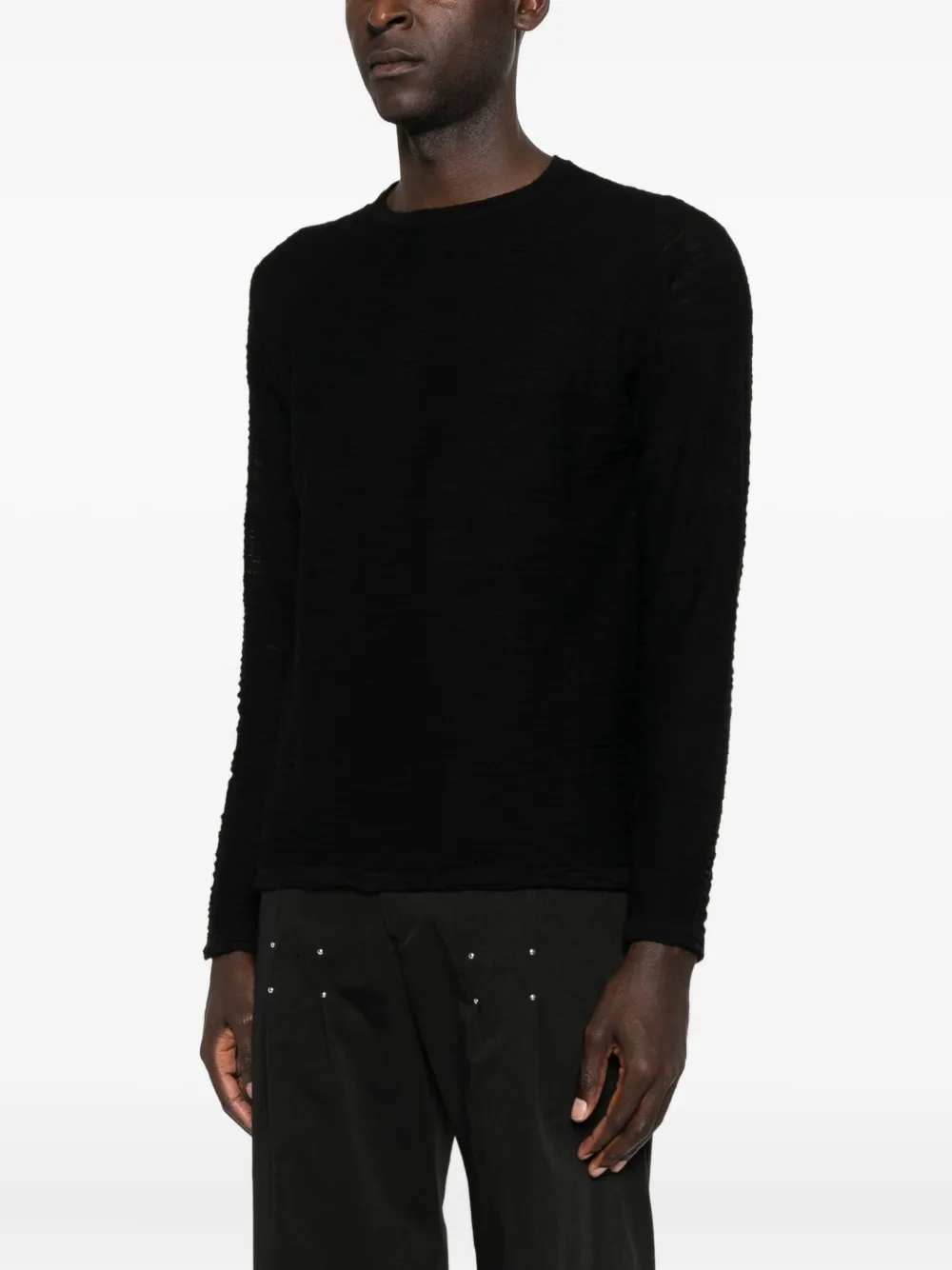 J.LAL Trui met lange mouwen Zwart