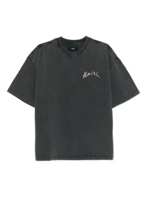 AMIRI Crystal Flames T-shirt | Black | FARFETCH