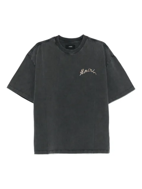 AMIRI playera bordada manga corta
