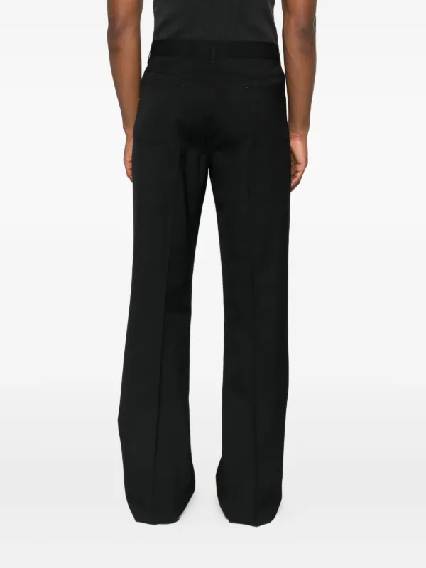 AMIRI button-fly Bootcut Trousers | Black | FARFETCH