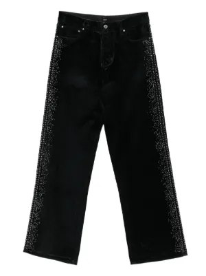 AMIRI MX1 ストレートジーンズ | ブラック | FARFETCH JP