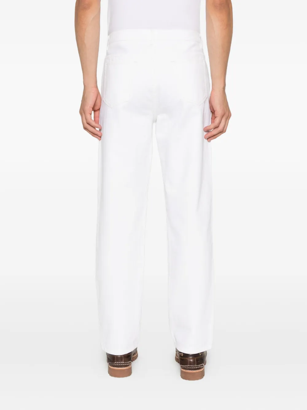A.P.C. Straight broek Wit
