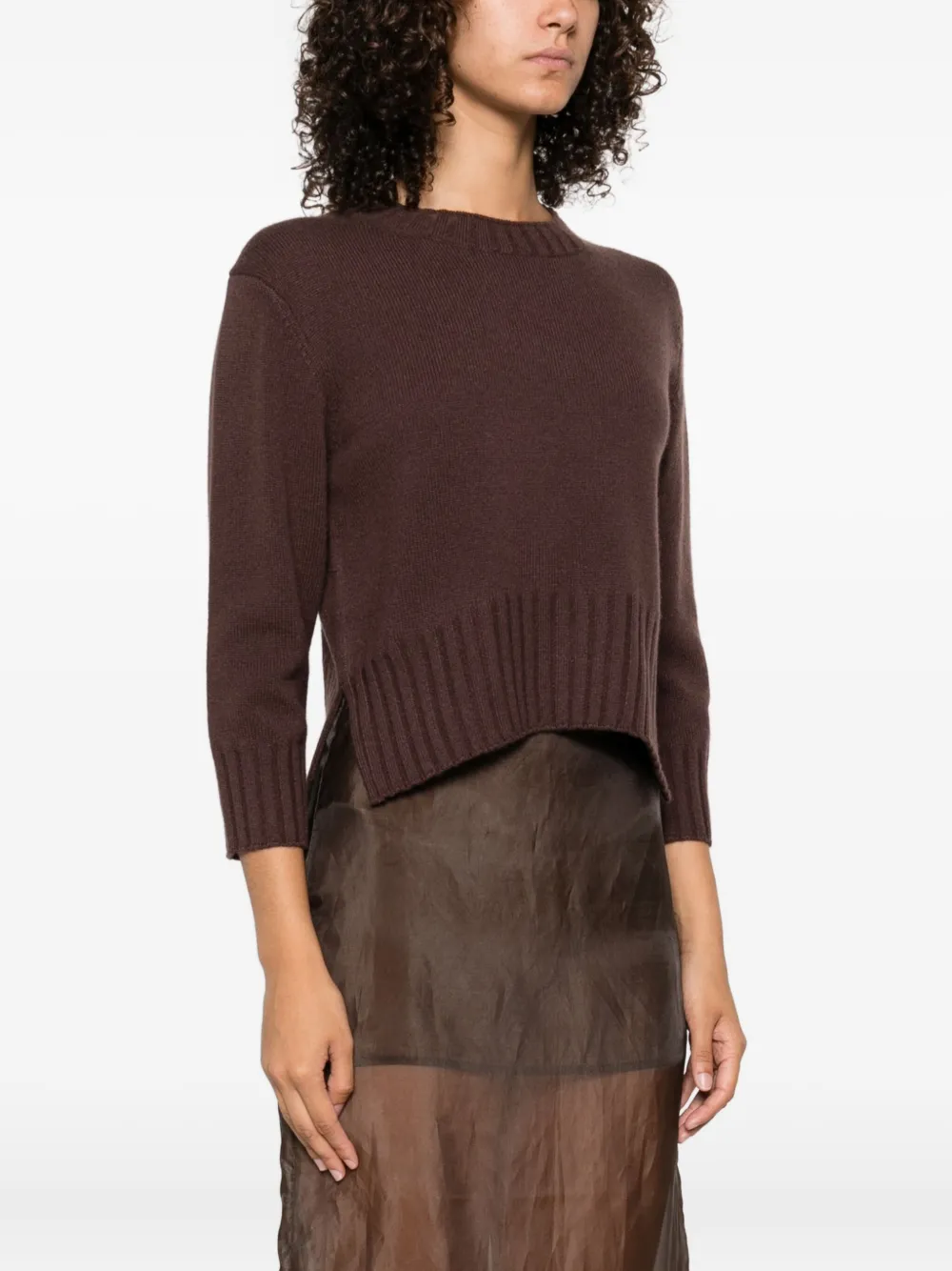 LouLou de Saison Mora LDS cashmere sweater Bruin