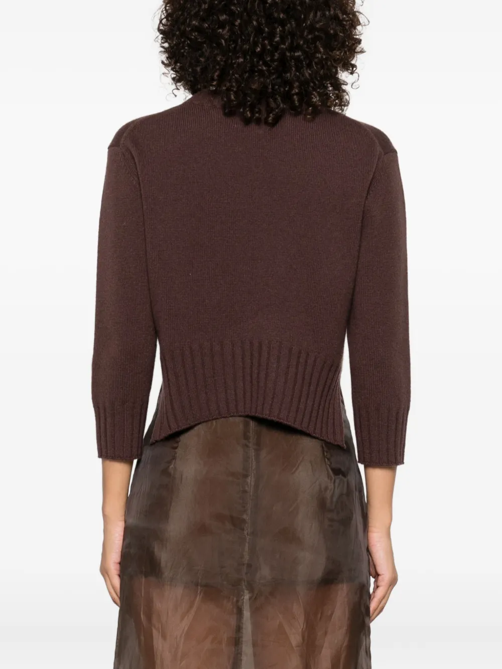 LouLou de Saison Mora LDS cashmere sweater Bruin