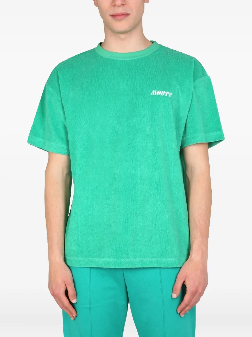 MOUTY playera con logo estampado | verde | Image 1