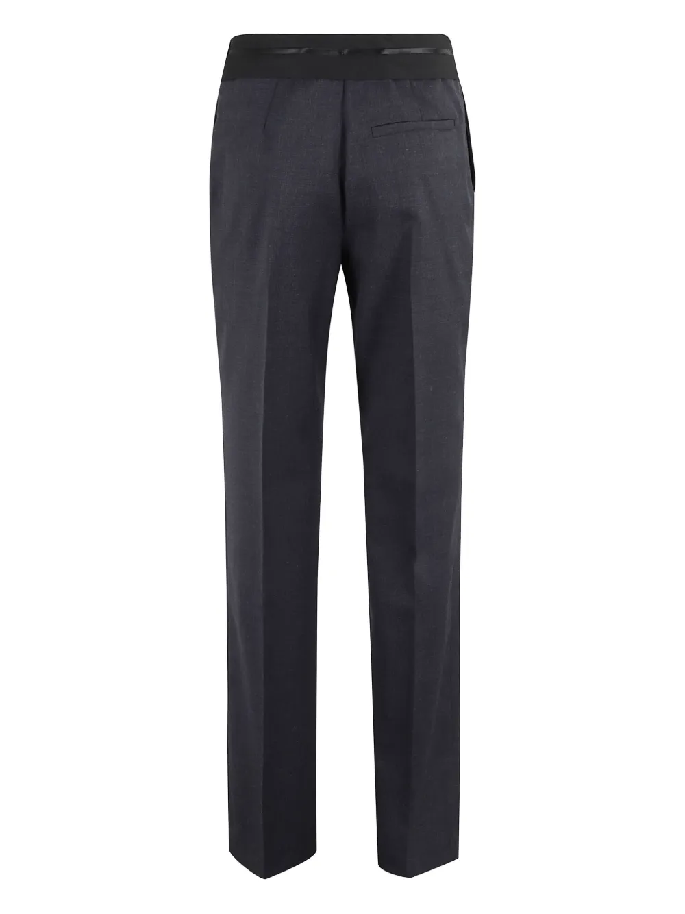 Erika Cavallini Pantalon met textuur - Blauw