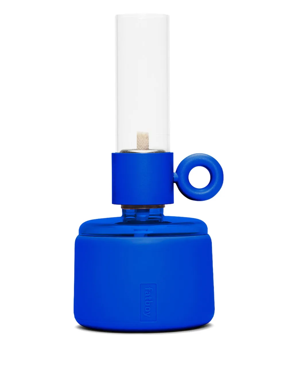 Fatboy Logo-embossed Candle Holder In Blue
