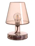 FATBOY transparent-shade table lamp - Brown