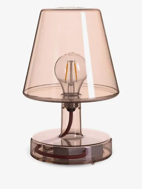 FATBOY transparent-shade table lamp