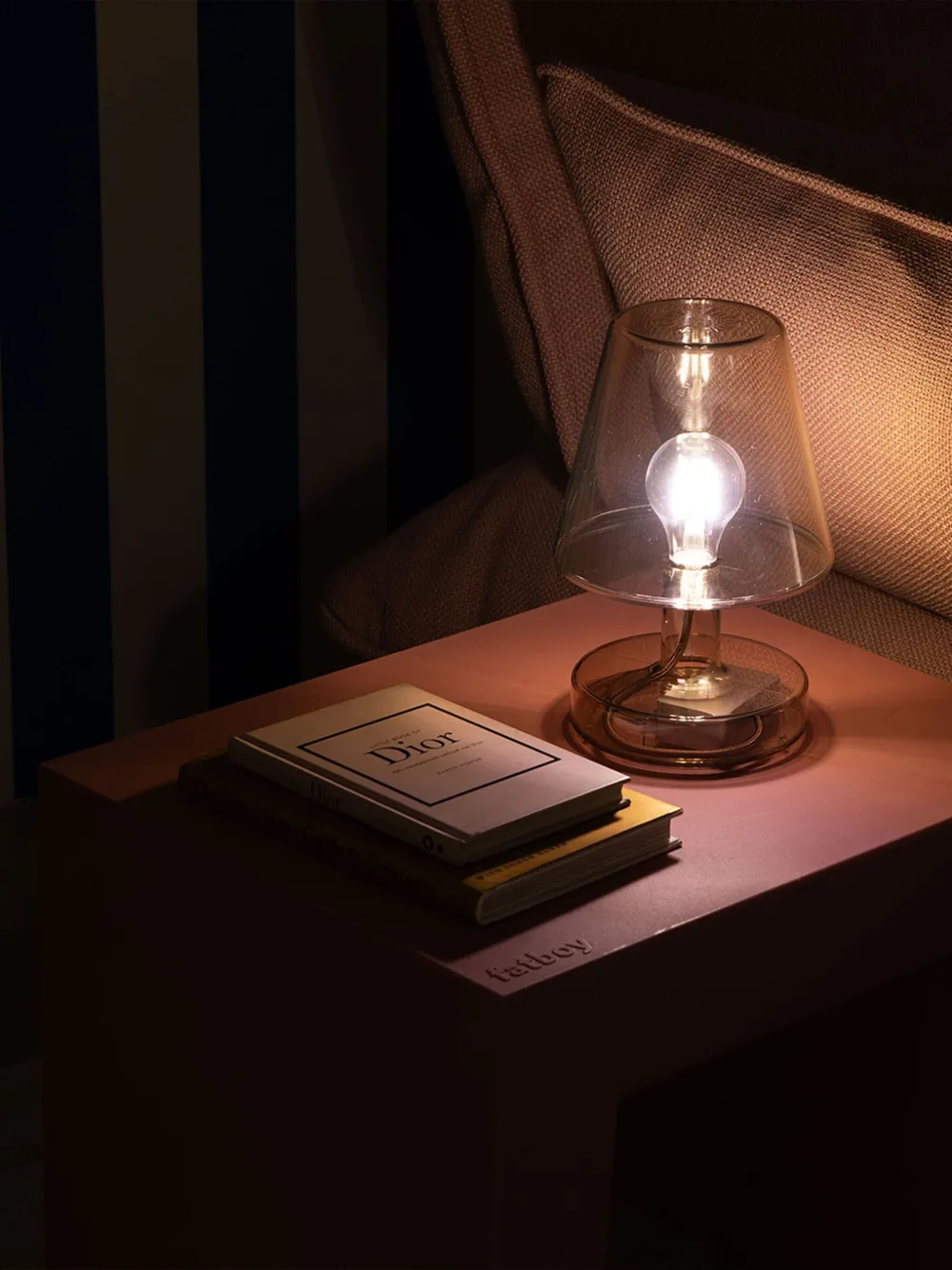  Fatboy Transparent-shade Table Lamp - Brown 