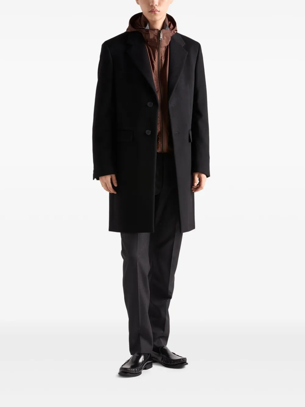 Prada hooded zip-front jacket | Lightweight Jackets | Image 2