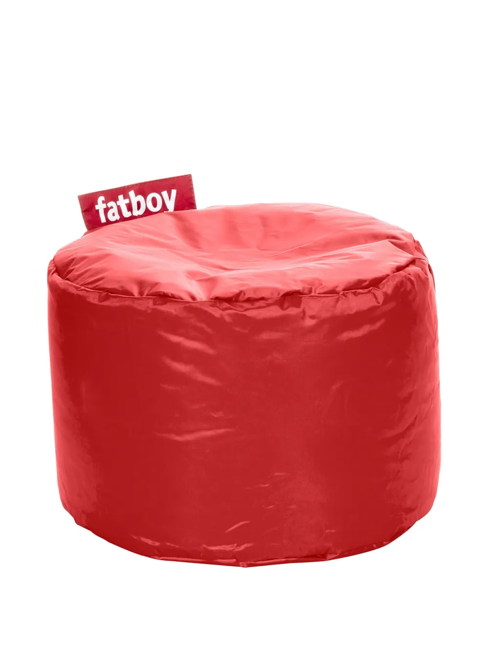 FATBOY Point logo-plaque pouf (35cm x 50cm) - Rosso