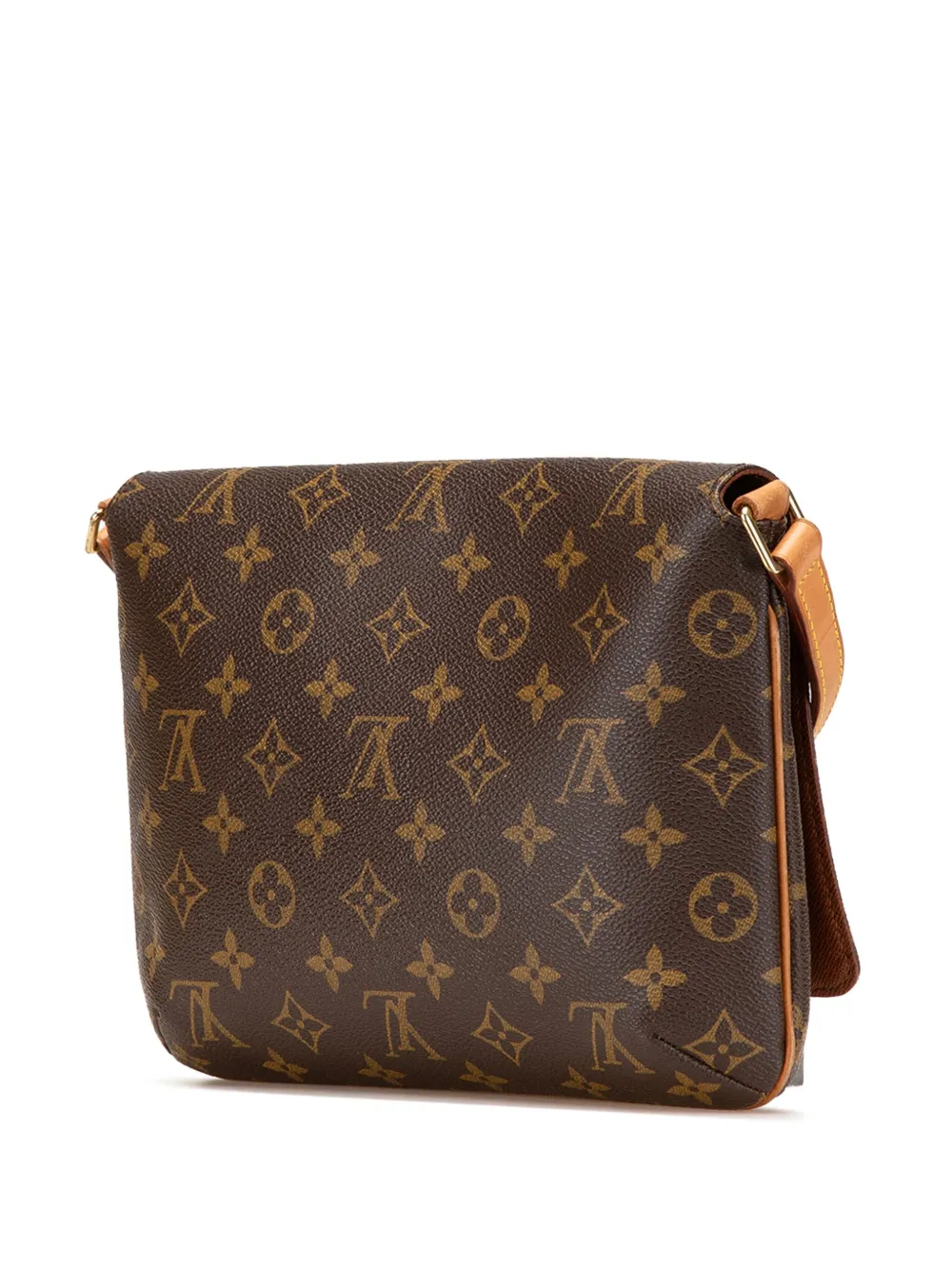 Pre-owned Louis Vuitton 2000 Monogram Musette Tango Short Strap Shoulder Bag