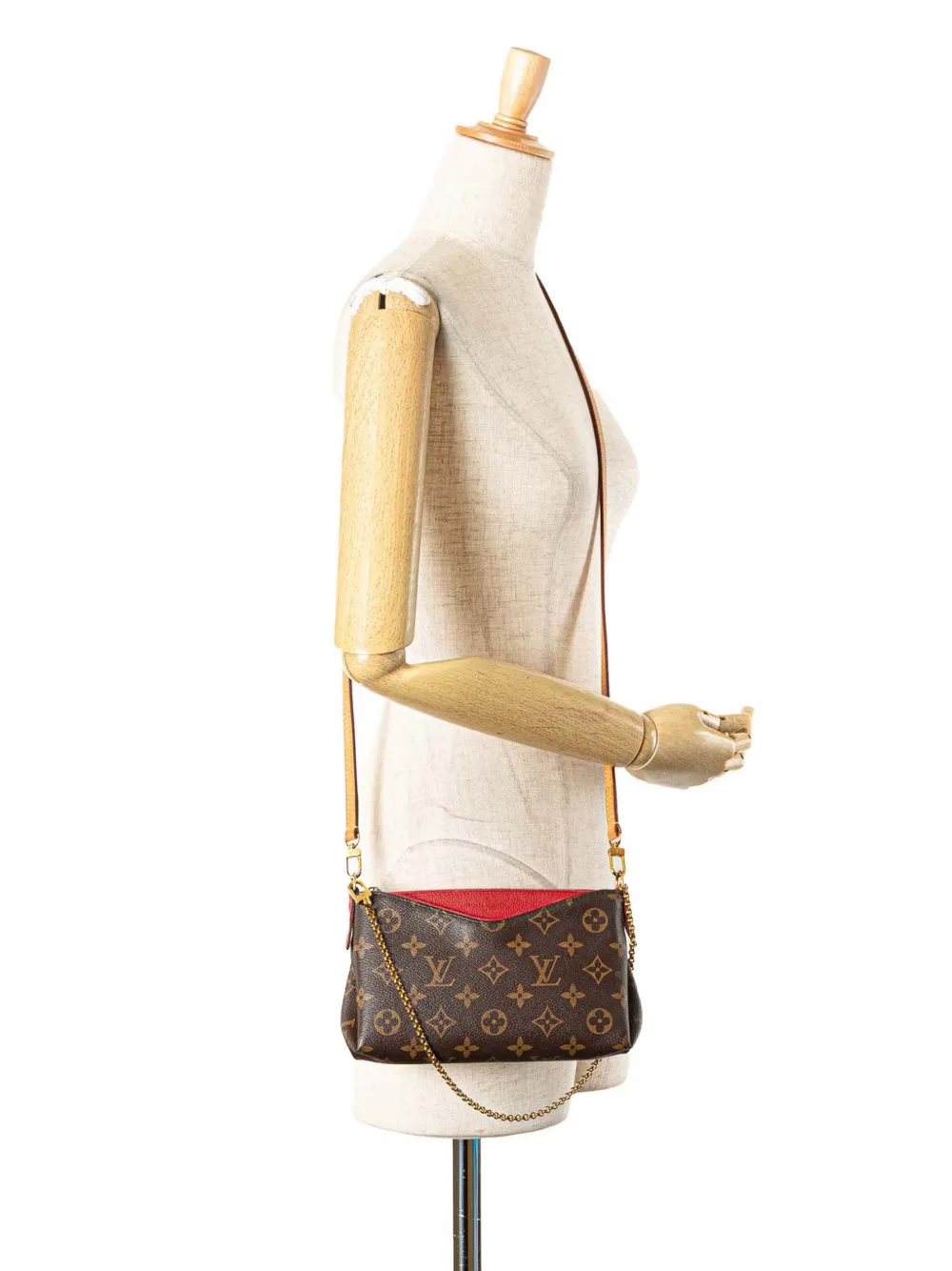 Louis Vuitton Pre-Owned 2018 Monogram Pallas Clutch satchel | Pre-Owned | Image 2