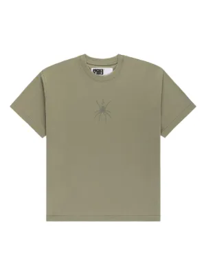 SP5DER スパイダーウェブ ロゴ Tシャツ | ブルー | FARFETCH JP