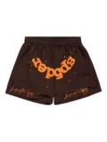 SP5DER OG Web double-layer shorts - Brown