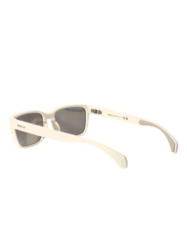 Moncler Eyewear Slicka rectangle-frame Sunglasses | White
