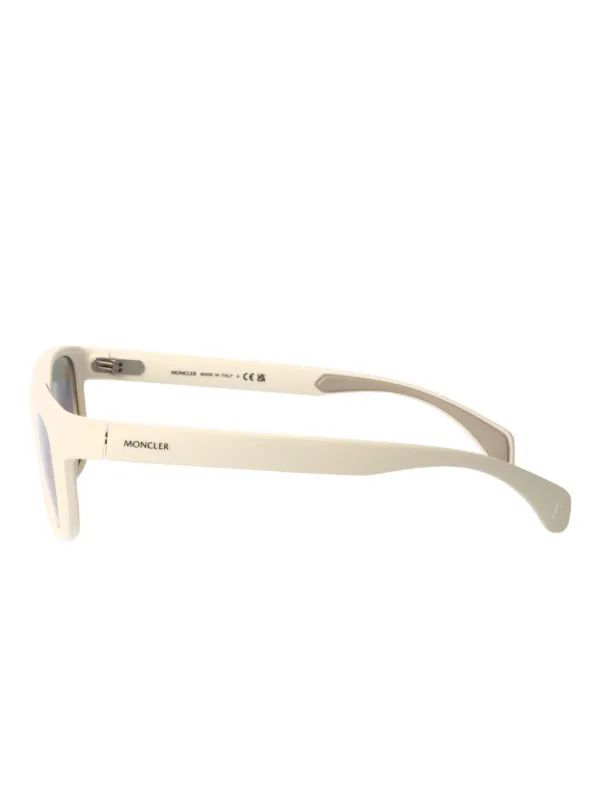 Moncler Eyewear Slicka rectangle-frame Sunglasses | White