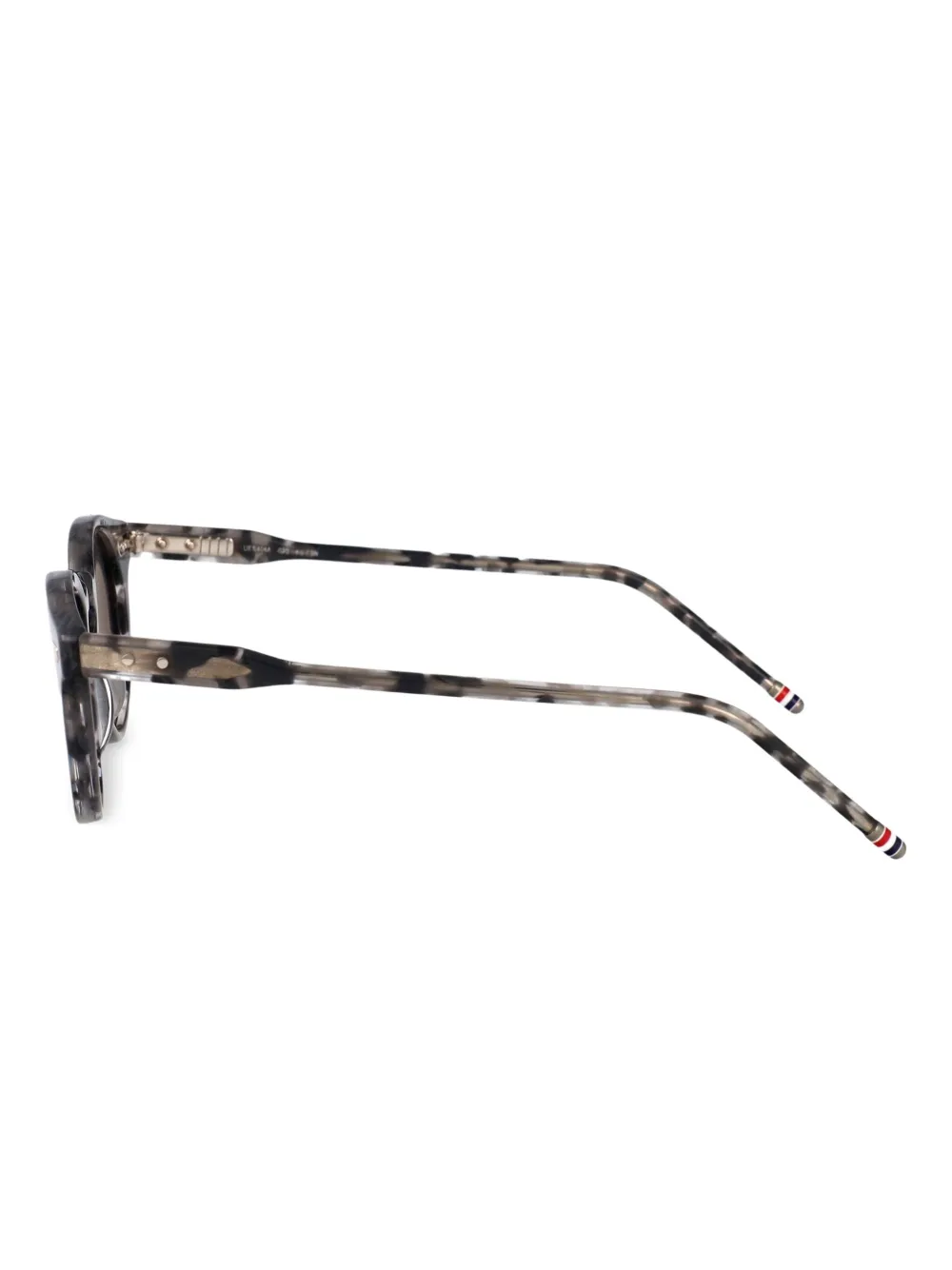 Thom Browne Eyewear tortoiseshell round-frame sunglasses Grijs