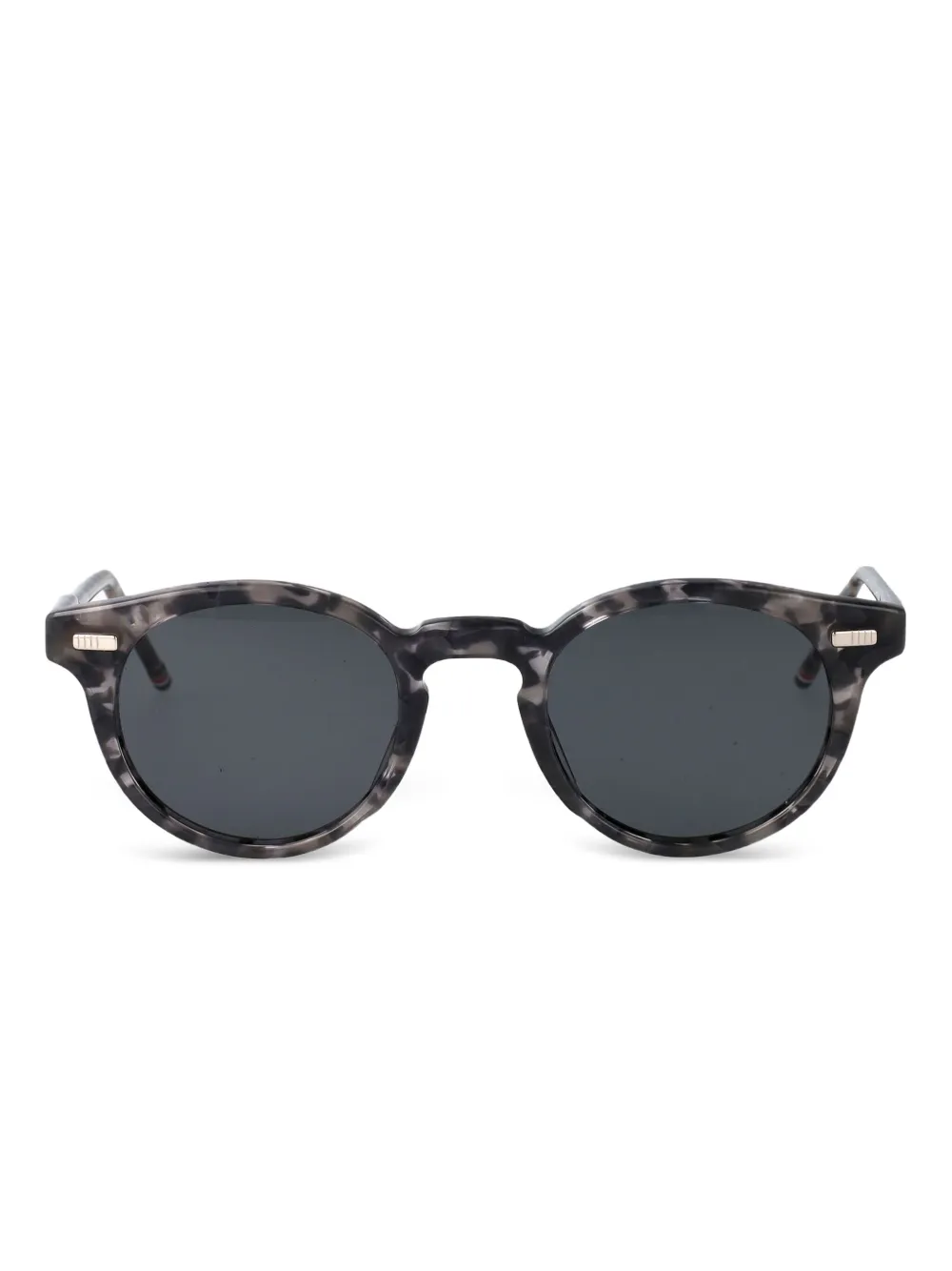 Thom Browne Eyewear tortoiseshell round-frame sunglasses Grijs