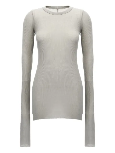 Rick Owens ribbed long-sleeve t-shirt