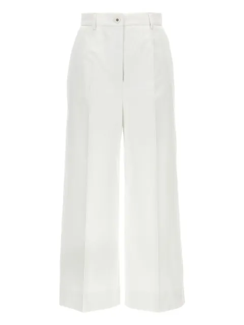 Dolce & Gabbana double-darts high-waisted trousers