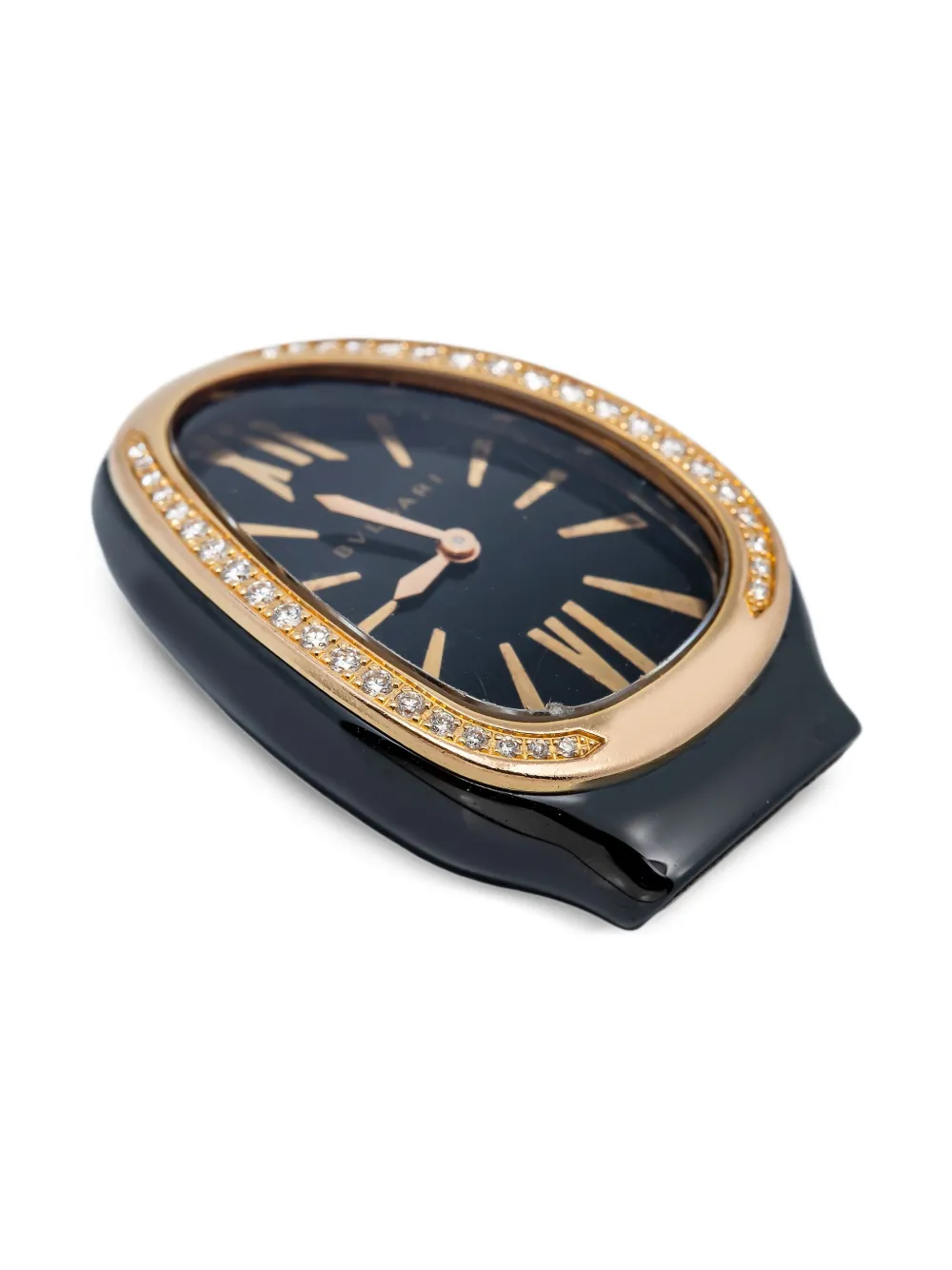 Bvlgari Pre-Owned 18K rose gold Serpenti diamond 35mm | Pre-Owned Dress Watches | Image 2