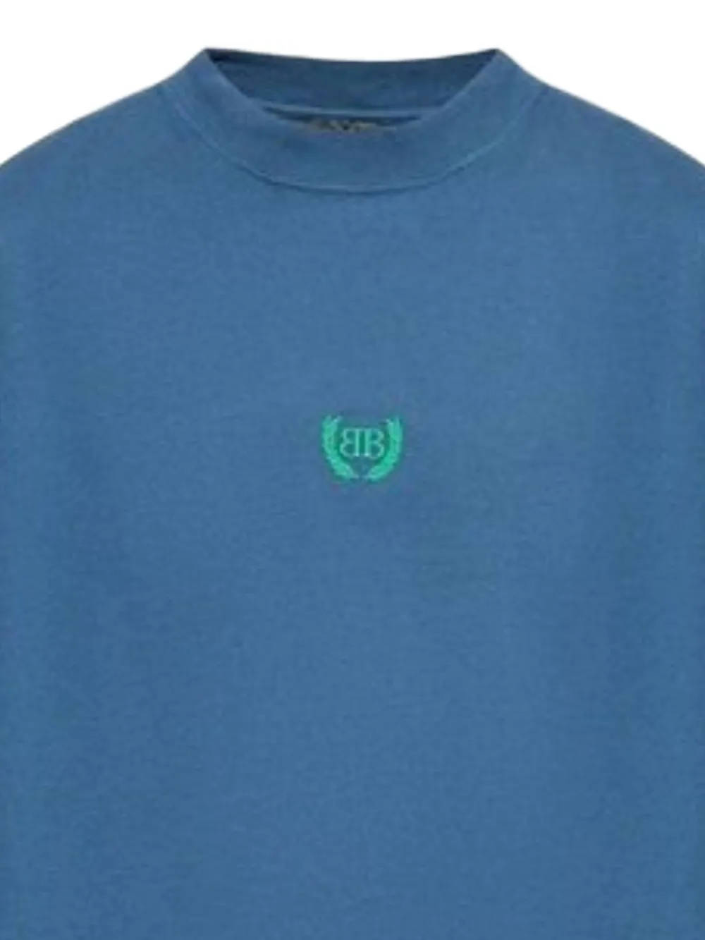 Balenciaga Laurel cotton T-shirt Blauw