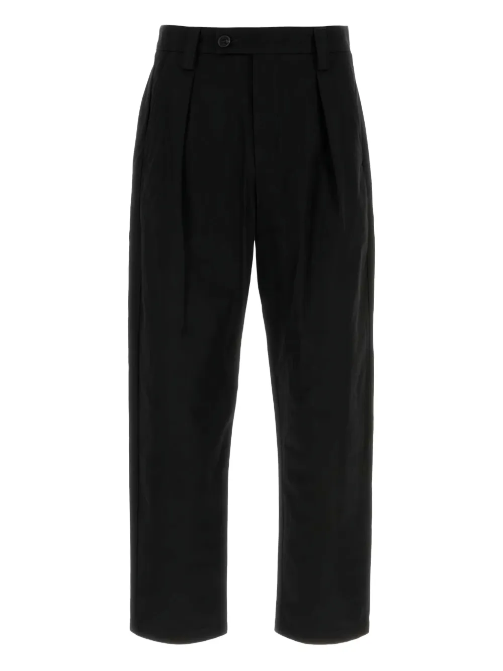 A.P.C. Calça com detalhe de pregas | Preto | Image 1