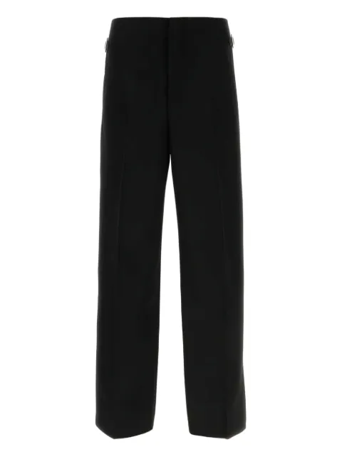 Alexander McQueen buckle-detail wool trousers