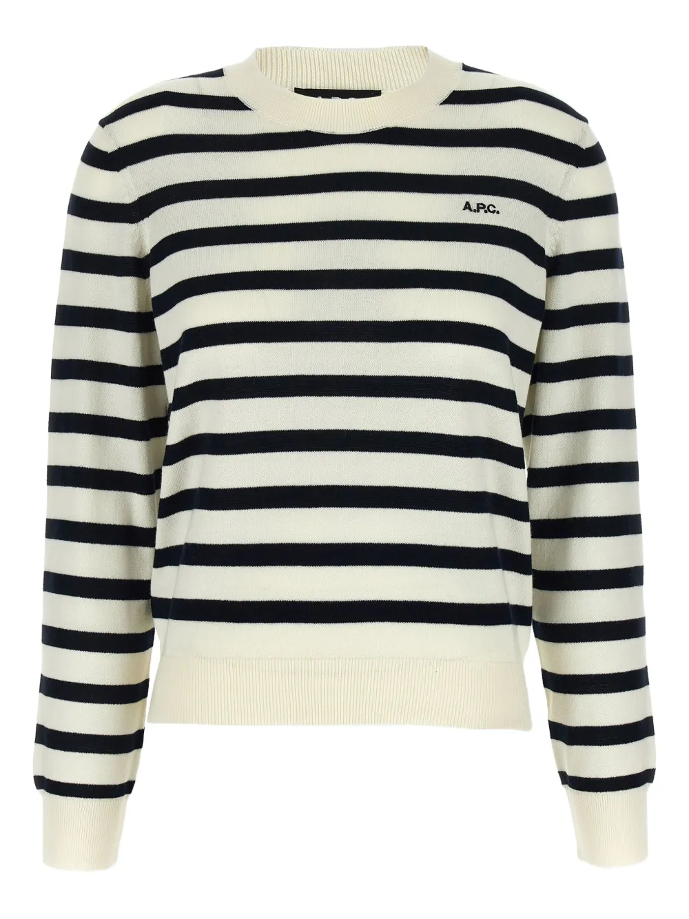 A.P.C. Josepha striped crew-neck sweater - ニュートラル A.P.C. Josepha striped crew-neck sweater - ニュートラル