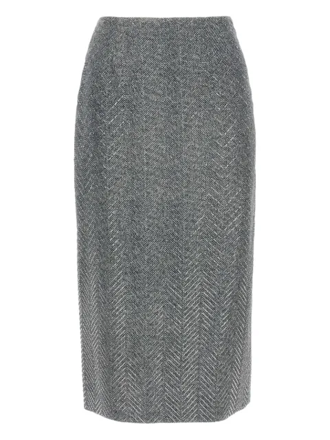 Ermanno Scervino rhinestone-embellishment pencil skirt