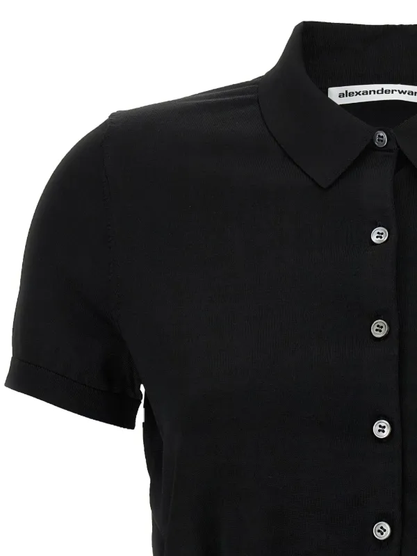 Alexander Wang ショートスリーブ シャツ | ブラック | FARFETCH JP