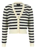 A.P.C. striped button cardigan - Blue