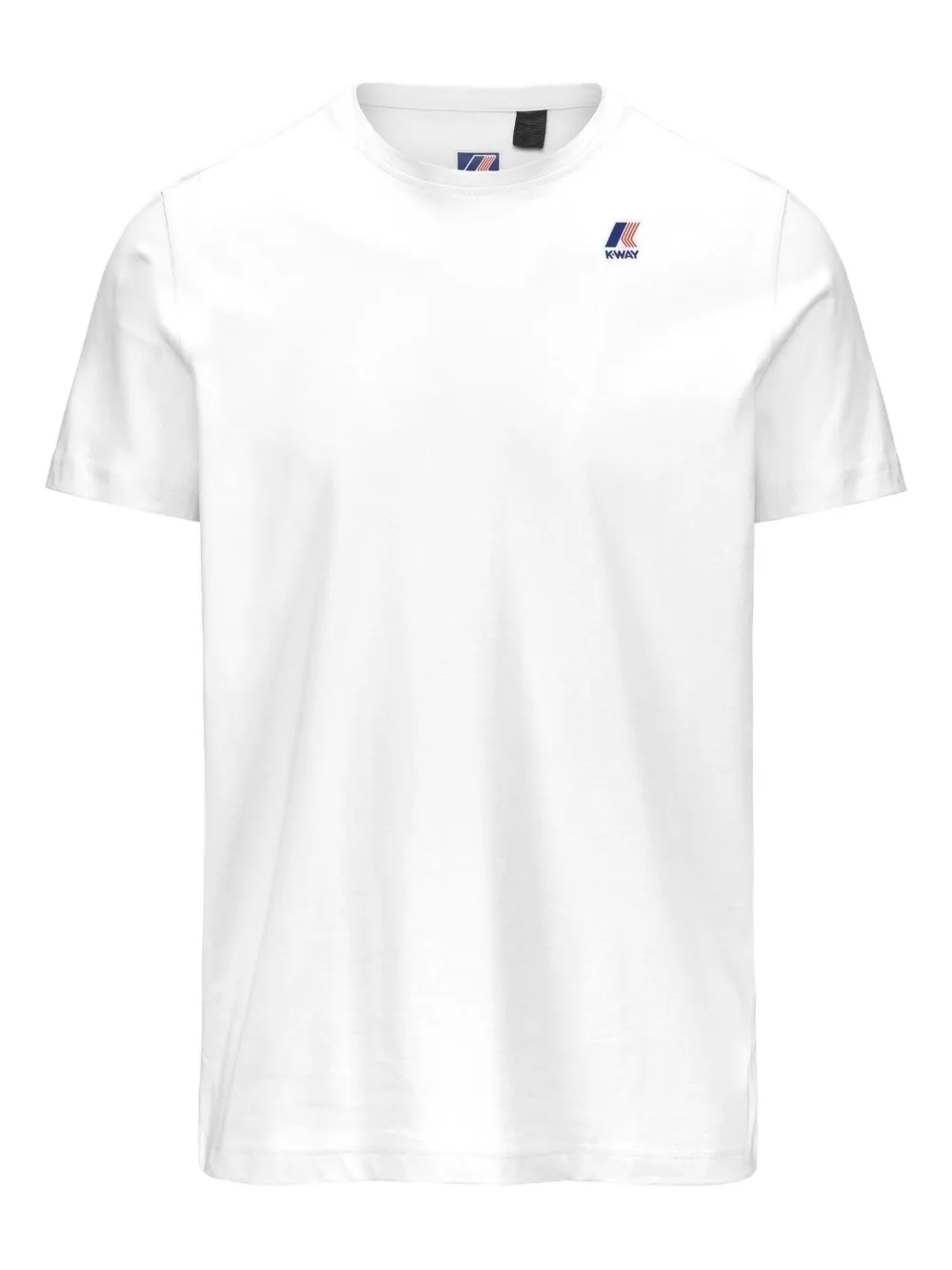 K-way Edouard Logo Cotton T-shirt In White