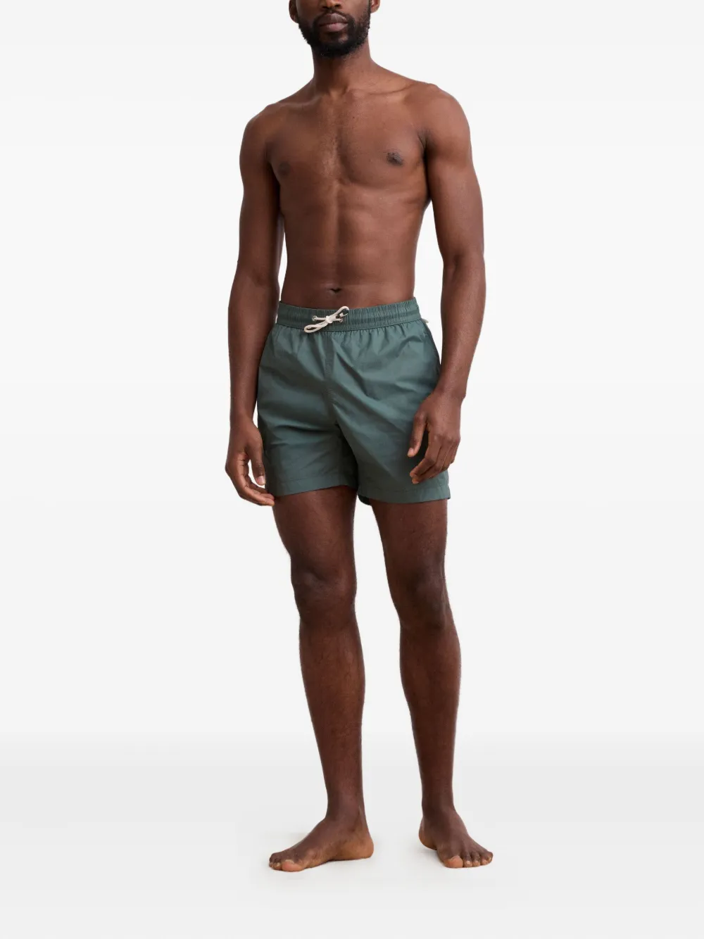 Hartford Casual Beach Shorts Featuring Pockets In Green