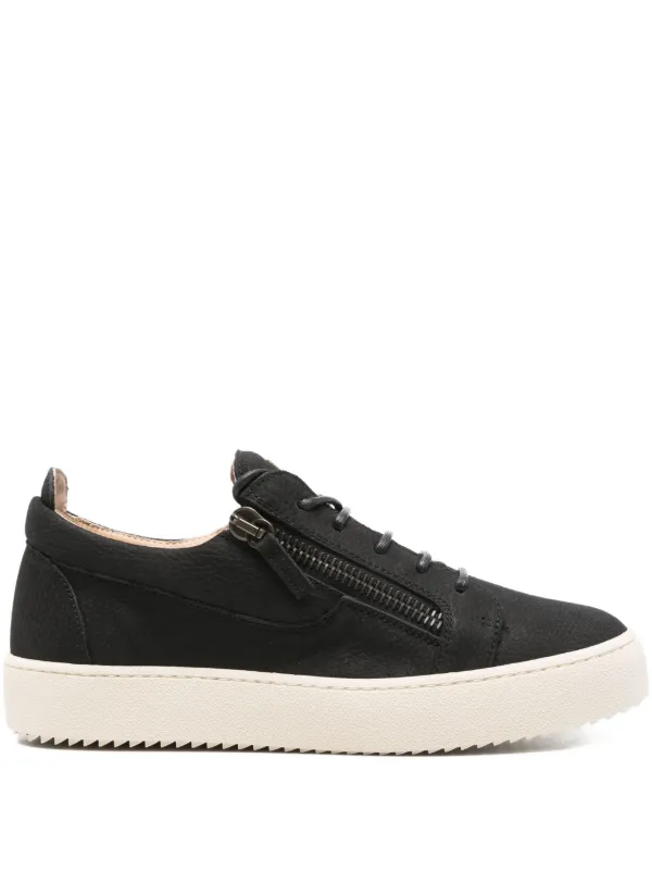 【関税負担】 GIUSEPPE ZANOTTI LACE-UP ZIPPER SNEAKERS Giuseppe Zanotti Leather Zip Sneakers | Saks Fifth Avenue