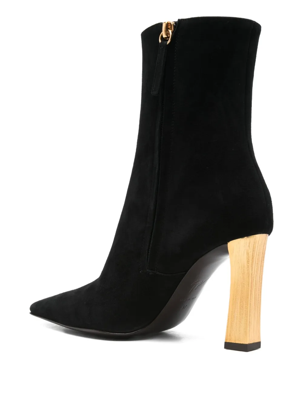 Giuseppe Zanotti 90mm Brenda suede boots Black