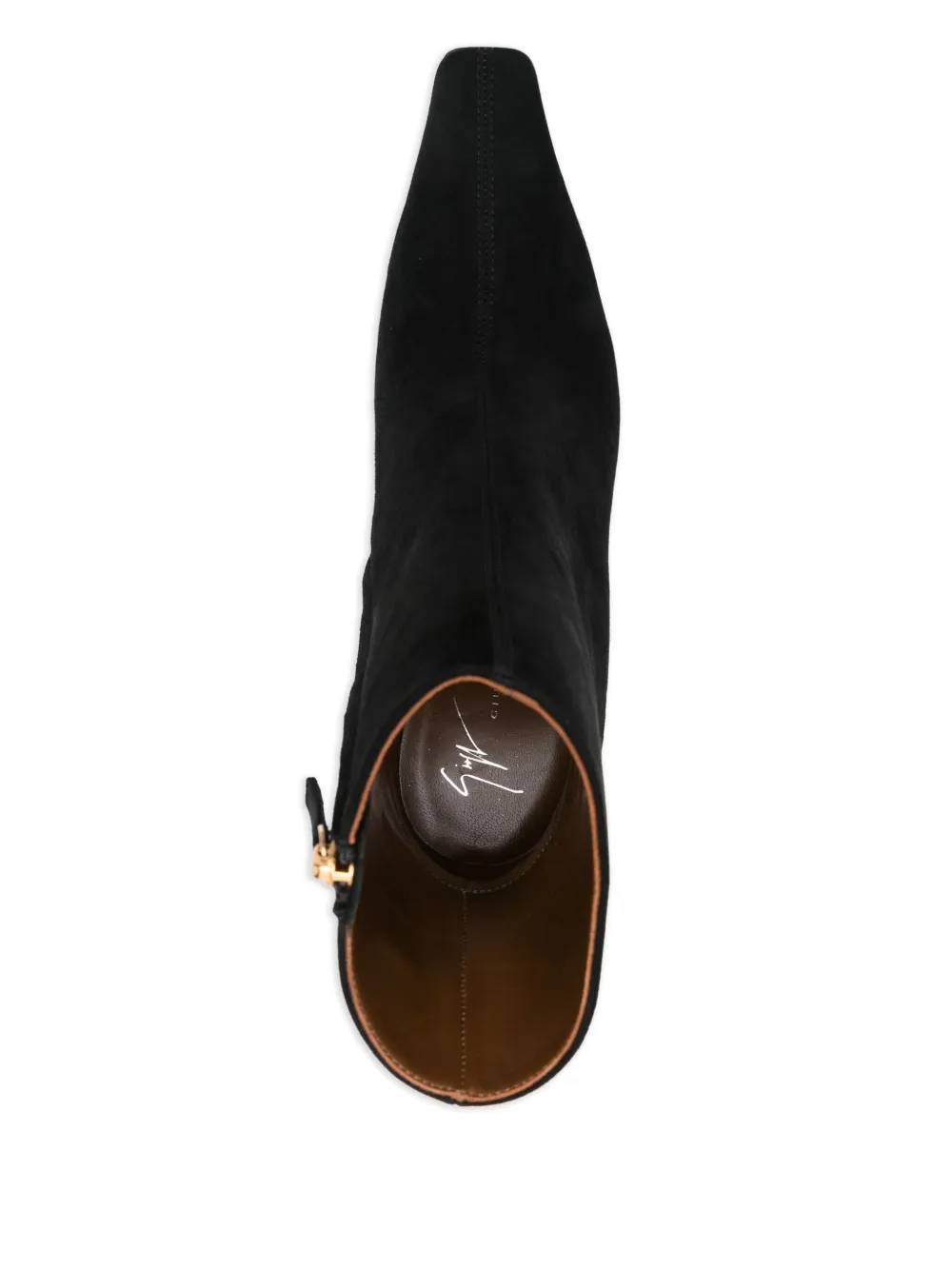 Giuseppe Zanotti 90mm Brenda suede boots Black