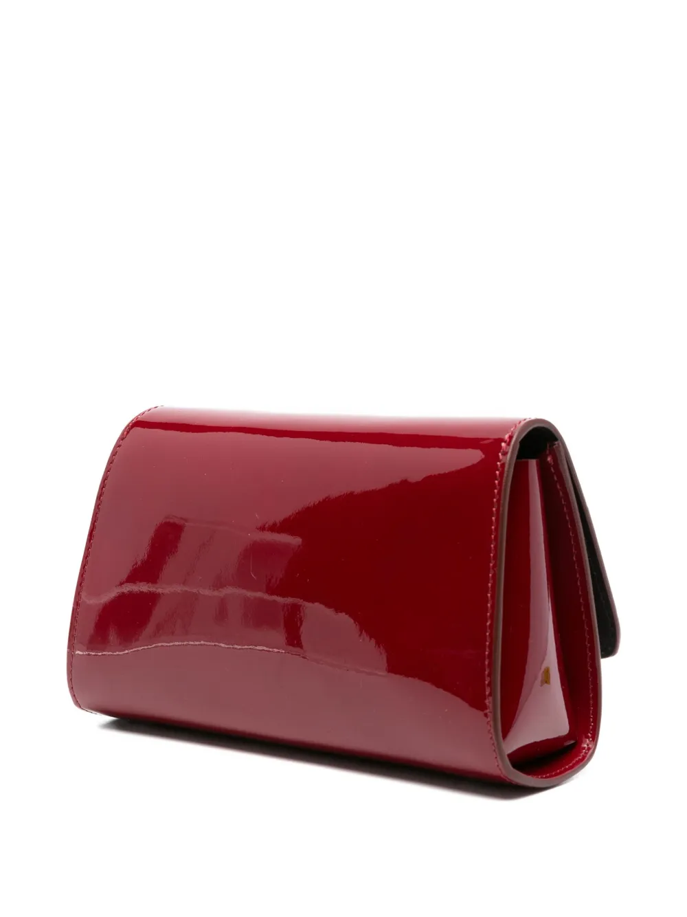 Giuseppe Zanotti leather crystal-embellished bag Rood