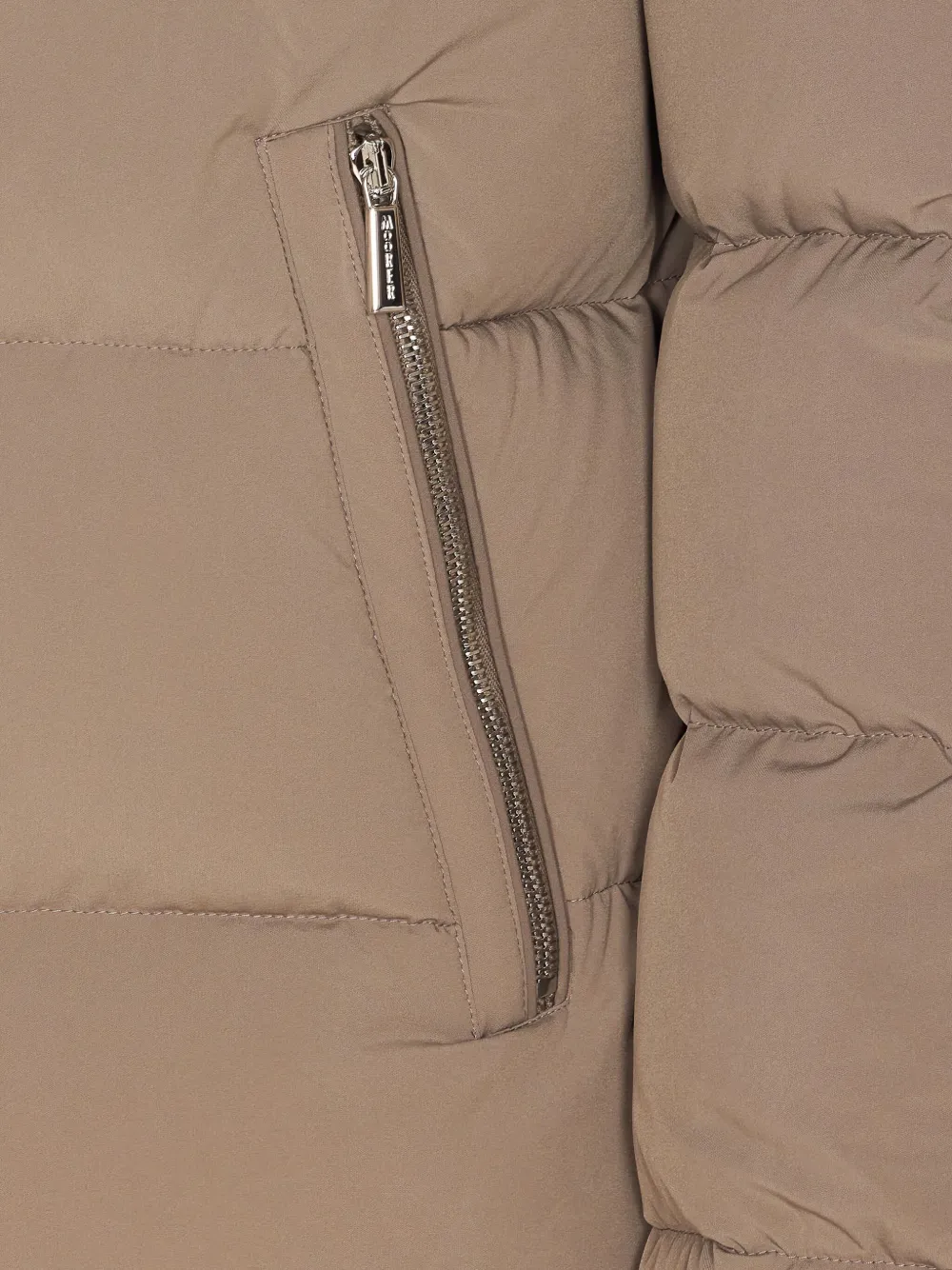 Moorer Gewatteerd jack Beige
