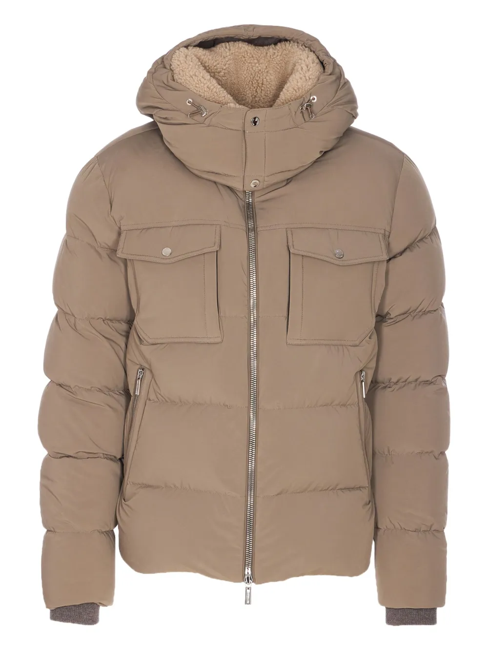 Moorer Gewatteerd jack Beige