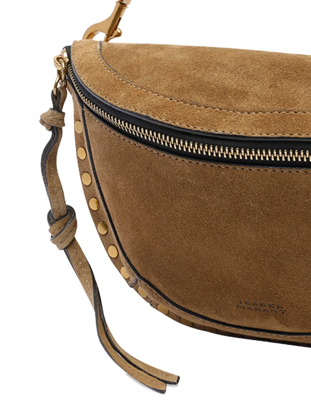 ISABEL MARANT Skano kleine heuptas met studs Bruin