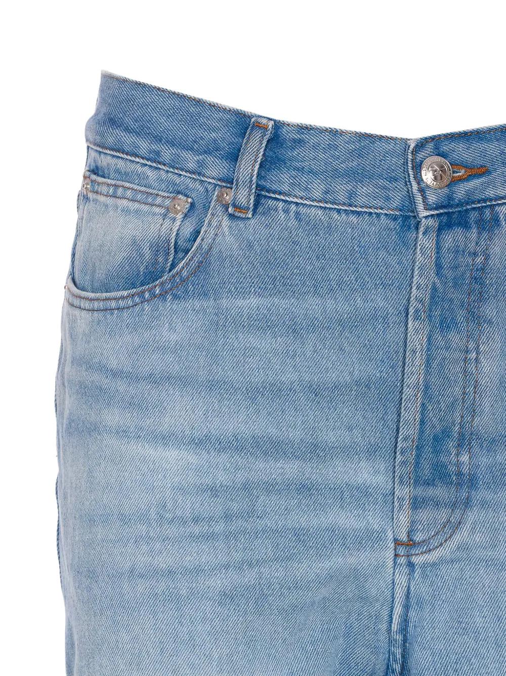 A.P.C. Katoenen jeans met vijf zakken Blauw
