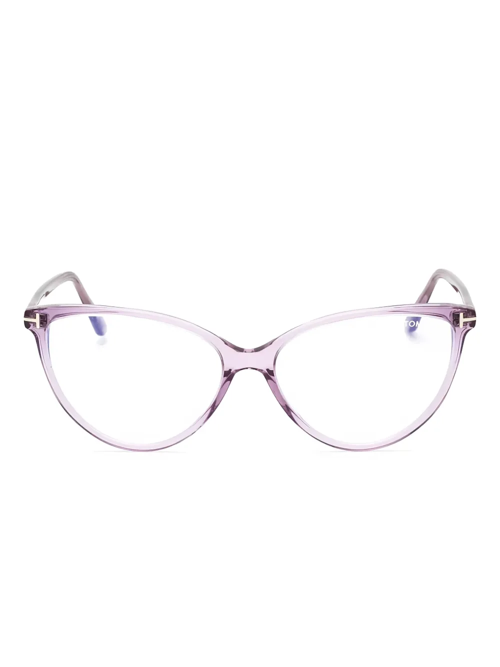 Tom Ford Cat-eye Full-rim Glasses In Purple