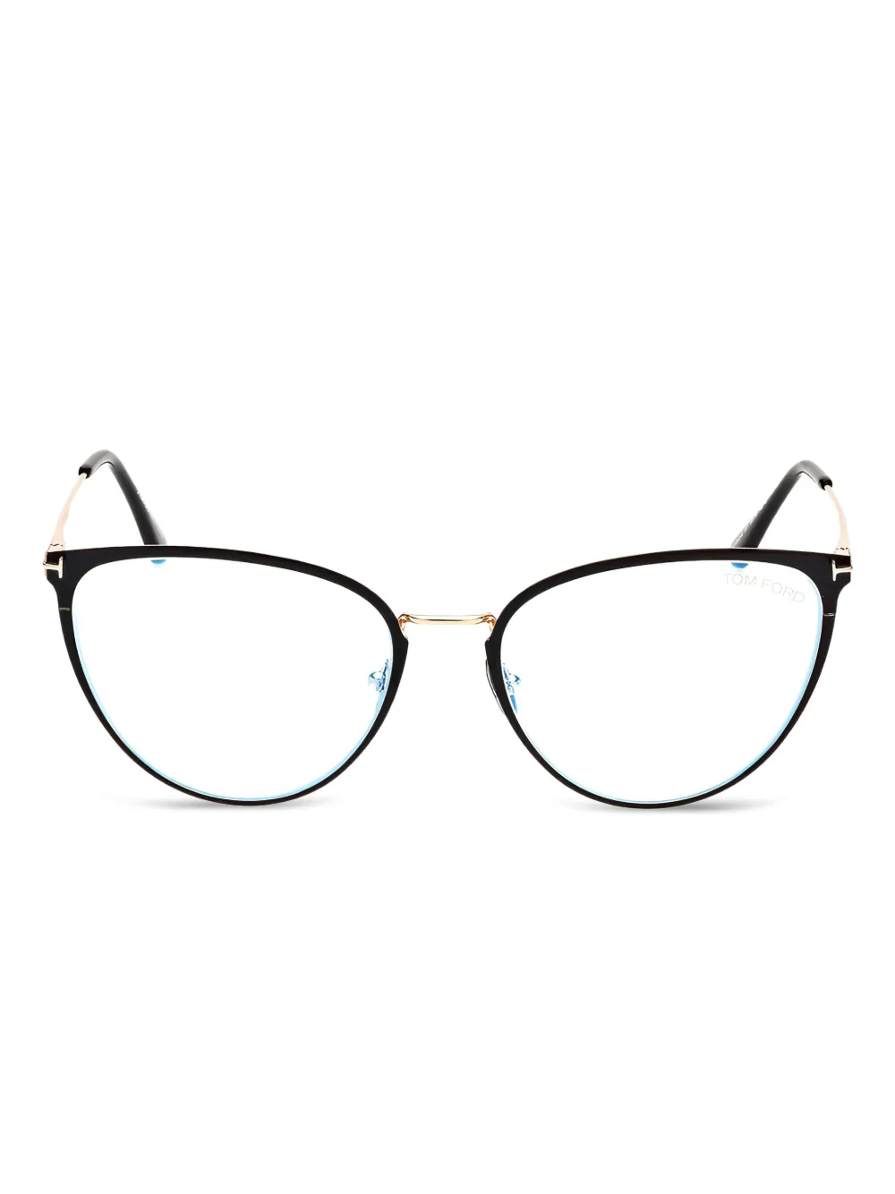 cat-eye full-rim glasses